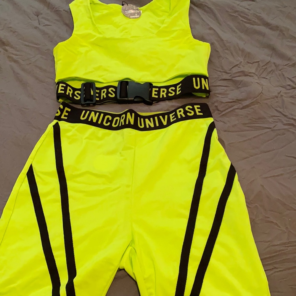 Two peas unicorn university outfit